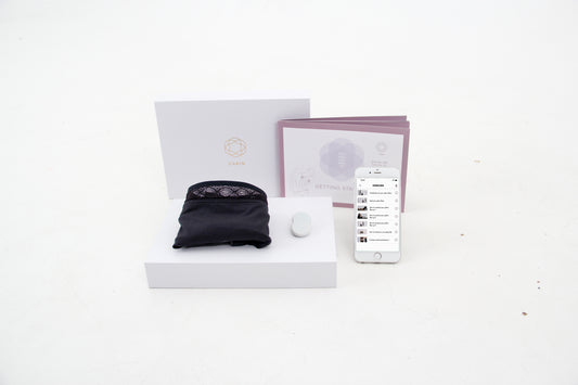 Carin pelvic floor training set with app and sensor for strengthening pelvic muscles and reducing urinary incontinence in women.