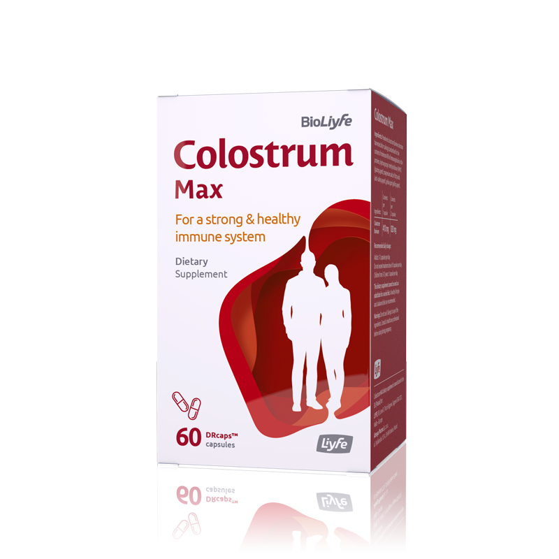 Premium colostrum supplement for immune support, rich in lactoferrin and immunoglobulins for enhanced health and wellness.