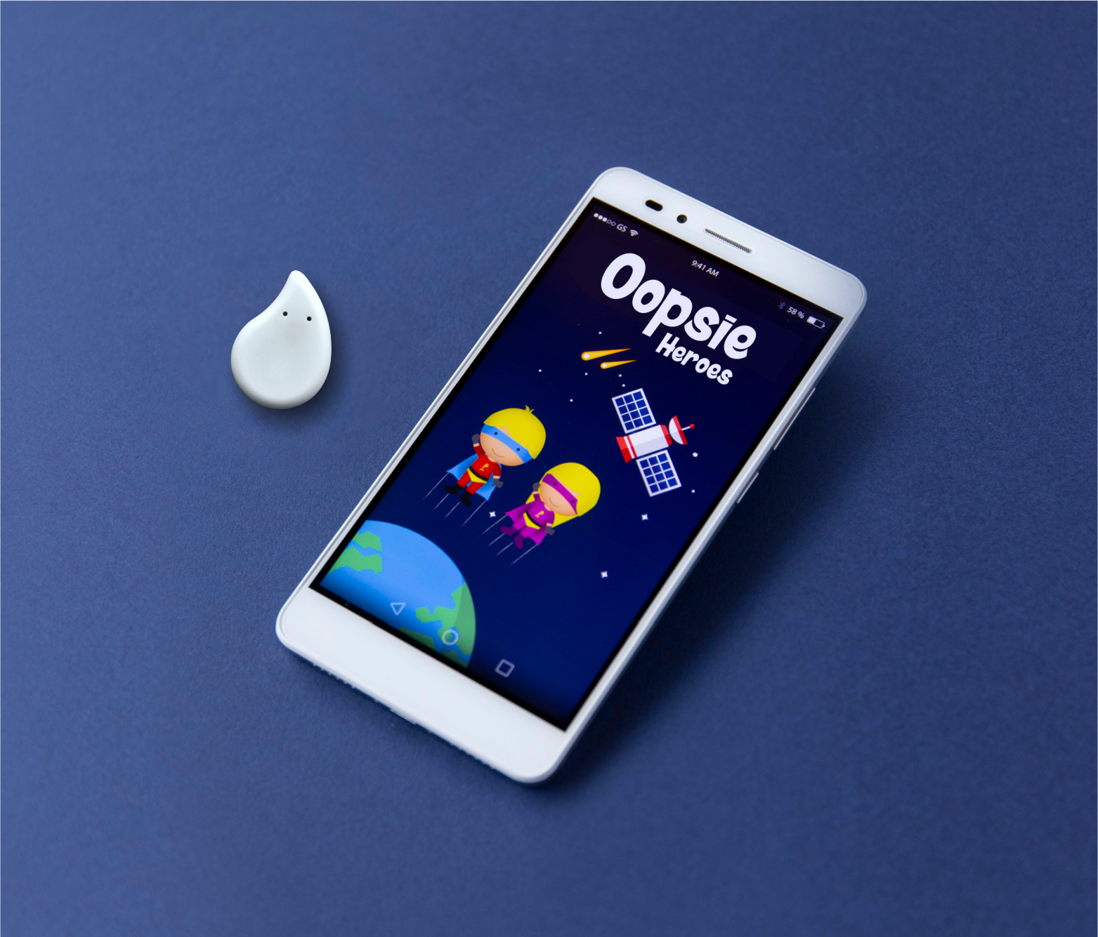 Oopsie Heroes App and Sensor